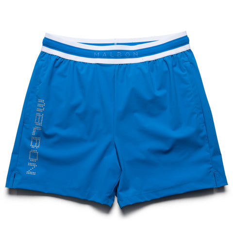 Malbon Run Club MRC Tech Shorts - Directoire Blue