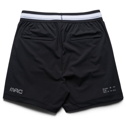 Malbon Run Club MRC Tech Shorts - Jet Black