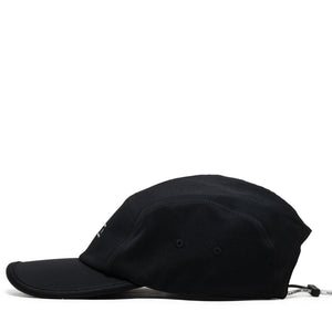 Malbon Run Club MRC 5 Panel Camper Hat - Jet Black