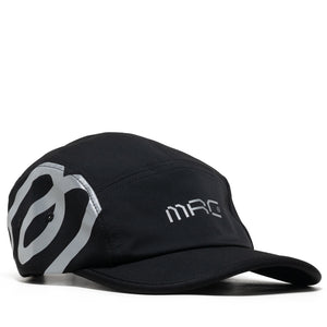 Malbon Run Club MRC 5 Panel Camper Hat - Jet Black