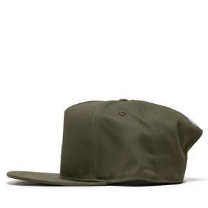 Malbon Golf Benchmark Snapback - Military Green