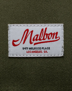 Malbon Golf Benchmark Snapback - Military Green