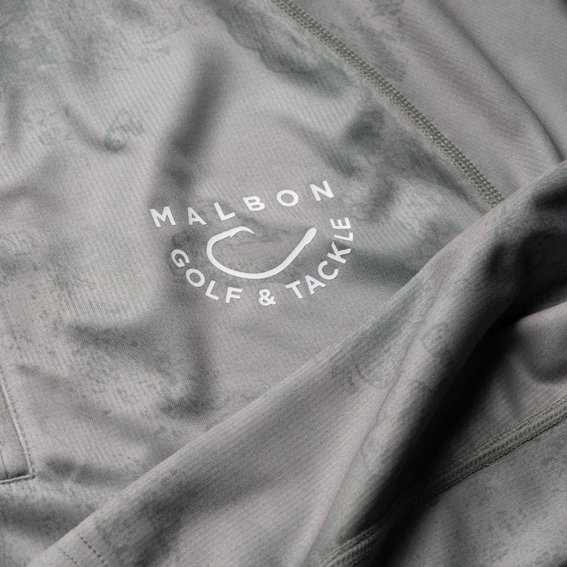 Malbon Golf And Tackle Sunshirt - Steel Ripple – Sneaker Politics
