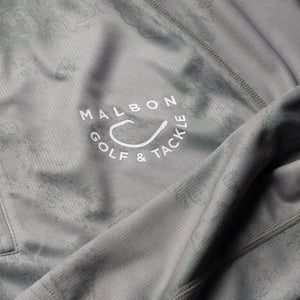 Malbon Golf And Tackle Sunshirt - Steel Ripple