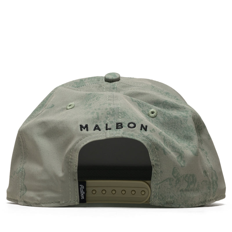 Malbon Golf And Tackle Snapback - Steel Ripple – Sneaker Politics