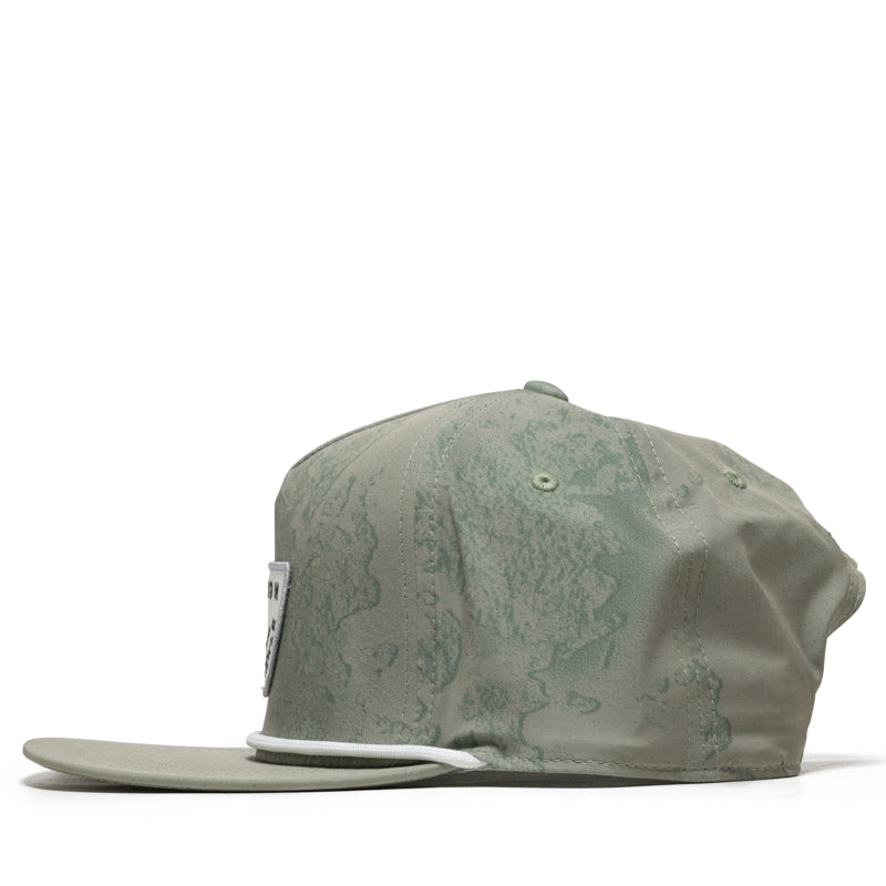 Malbon Golf And Tackle Snapback - Steel Ripple – Sneaker Politics