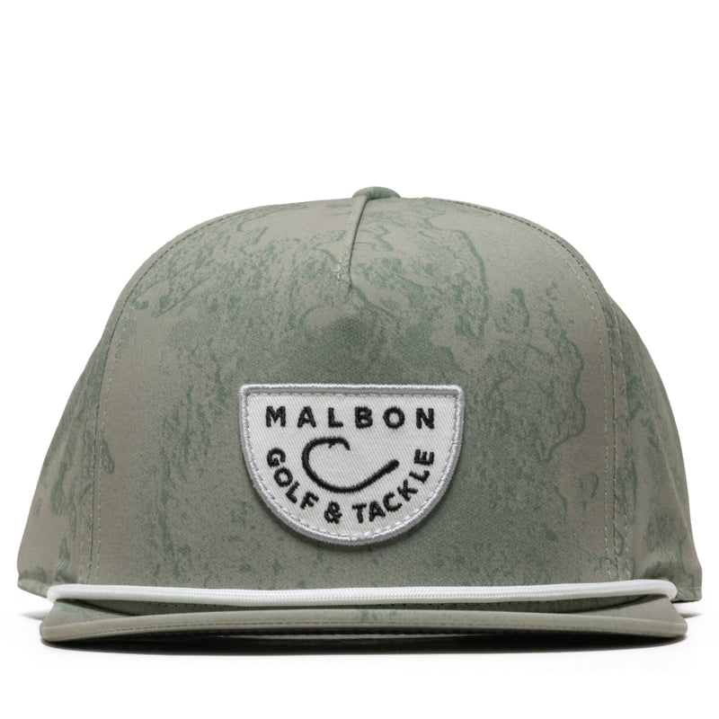 Malbon Golf ベースボールキャップ Malbon Golf And Tackle Snapback - Steel Ripple – Sneaker Politics
