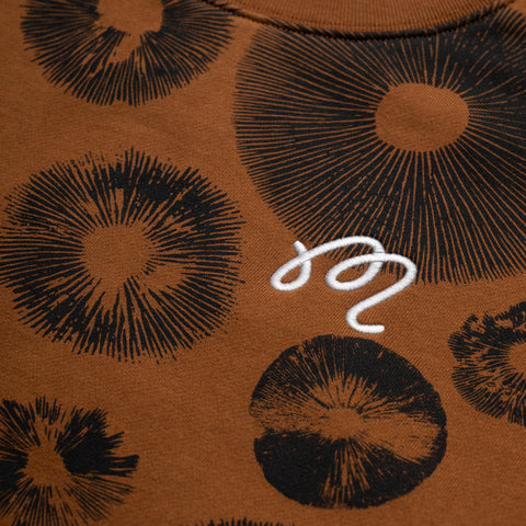 Malbon Golf Range Foraging Sweatshirt - Pecan
