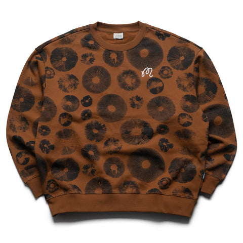 Malbon Golf Range Foraging Sweatshirt - Pecan