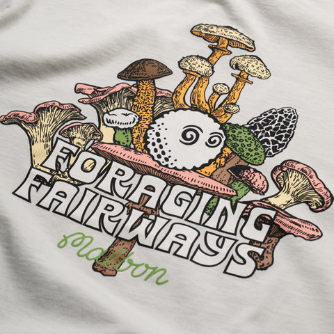 Malbon Golf Bermuda Foraging Tee - Ivory
