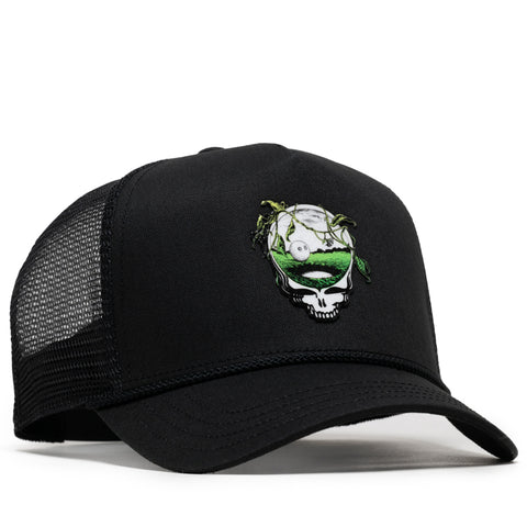 Malbon Golf x Grateful Dead Trucker Hat - Black