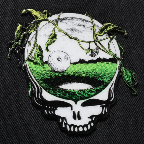 Malbon Golf x Grateful Dead Trucker Hat - Black