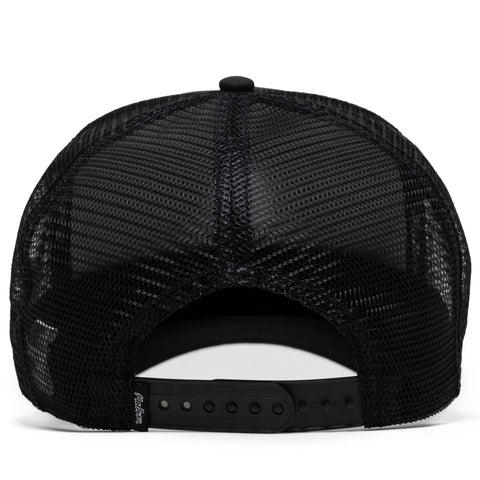Malbon Golf x Grateful Dead Trucker Hat - Black