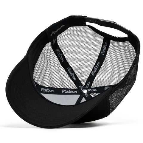 Malbon Golf x Grateful Dead Trucker Hat - Black