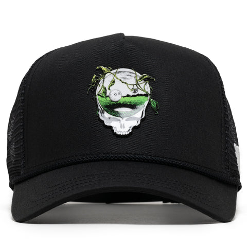 Malbon Golf x Grateful Dead Trucker Hat - Black