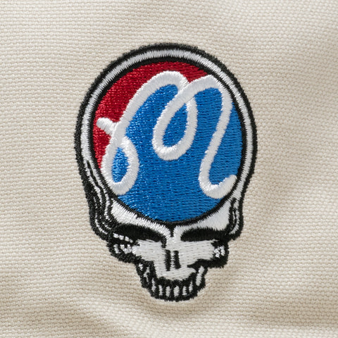 Malbon Golf x Grateful Dead Stealie Snapback - Rainy Day