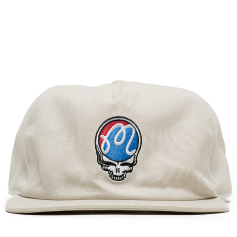 Malbon Golf x Grateful Dead Stealie Snapback - Rainy Day