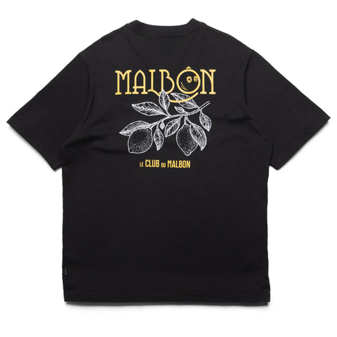 Malbon Golf Citron Pocket Tee - Black