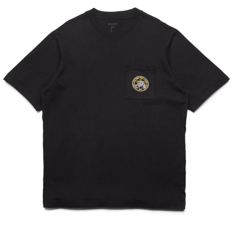 Malbon Golf Citron Pocket Tee - Black