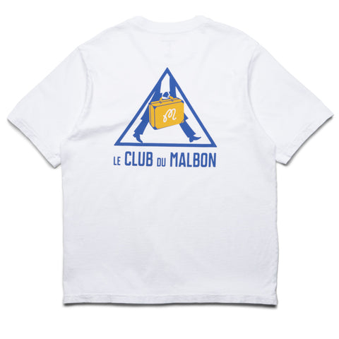 Malbon Golf Voyage Tee - White