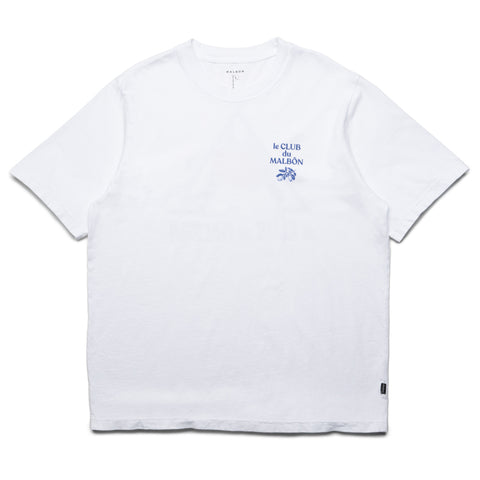 Malbon Golf Voyage Tee - White