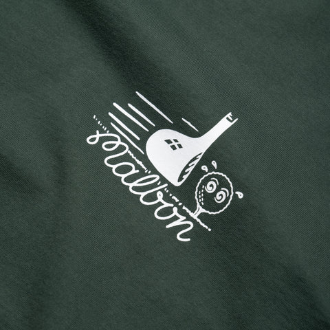Malbon Golf Punch Shot Tee - Green