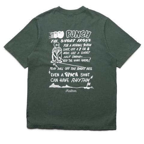 Malbon Golf Punch Shot Tee - Green