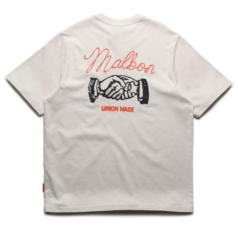 Malbon Golf Vista Union Made Tee - Ivory – Sneaker Politics