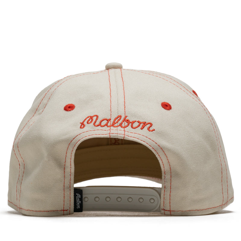 Malbon Golf Precision Snapback - Ivory – Sneaker Politics