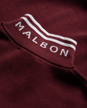 Malbon Golf Sorrel Sweater - Oxblood