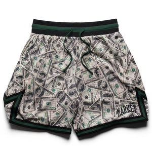 Market Money Arc Game Shorts - Green