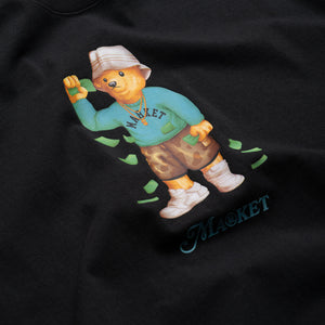 Market Making It Rain Bear Tee - Jet Black