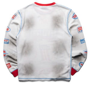 Market Speed Part Thermal L/S Tee - White