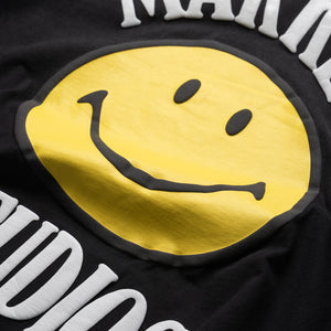 Market Smiley Lockup Tee - Black