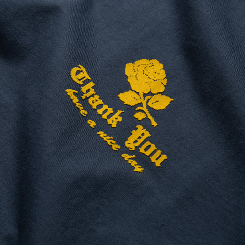 Market Thank You Needlepoint Tee - Naval Academy