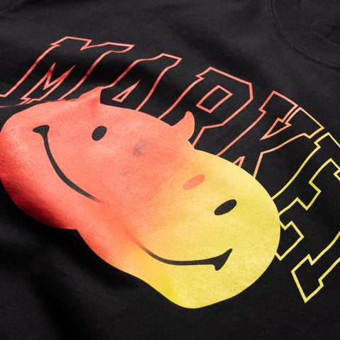 Market Smiley Good And Evil Tee - Jet Black