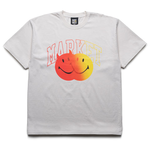 Market Smiley Smile Anyways Tee - Unbleached Cotton