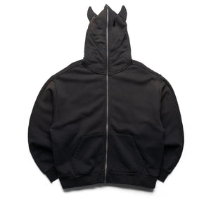 Market Smiley Devil Full Zip Hoodie - Black