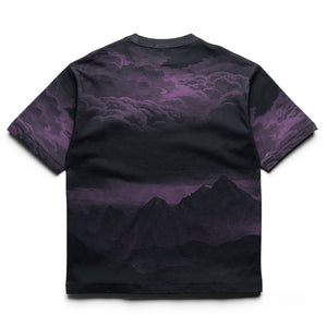 Market Dragon On The Horizon Tee - Black/Purple