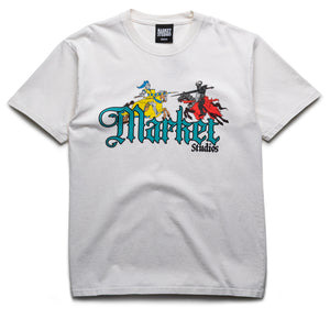Market Jousting Duel Tee - Ecru