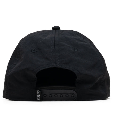 Market x Politics Ripstop 5 Panel Hat - Black