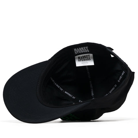 Market x Politics Ripstop 5 Panel Hat - Black