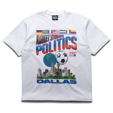 Market x Politics Dallas Soccer Tee - White