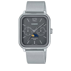 Casio MTP-M305M Analog Watch - Silver/Grey