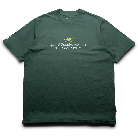 Malbon Golf Trophy Tee - Malbon Green