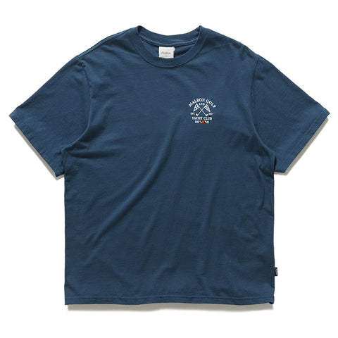 Malbon Golf Bermuda Yacht Club Tee - Navy
