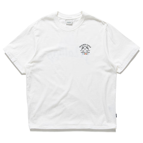 Malbon Golf Bermuda Yacht Club Tee - White
