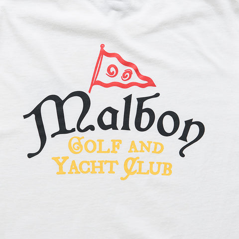 Malbon Golf Bermuda Yacht Club Tee - White