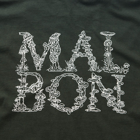 Malbon Golf Gorse Foraging L/S Tee - Cavern