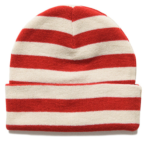 Malbon Golf Smitty Beanie - Red/Tofu